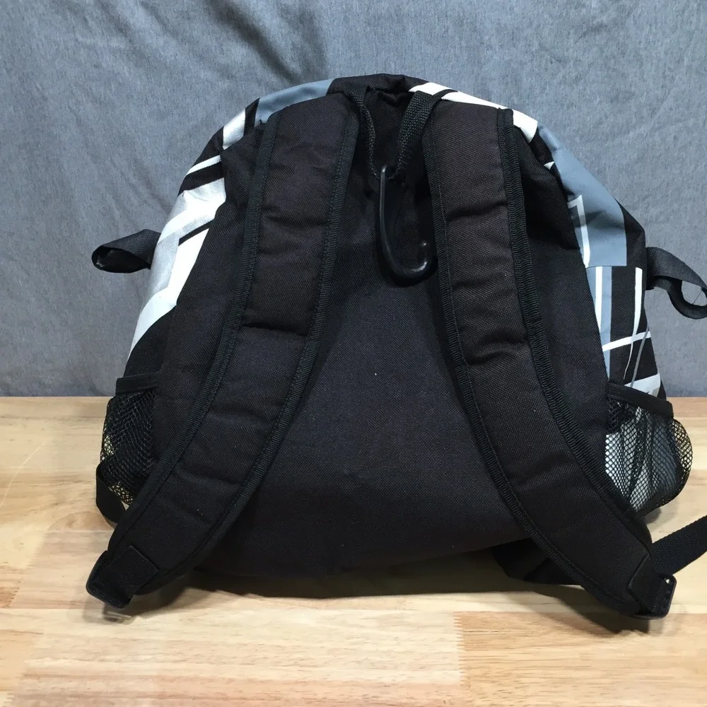 Rawlings Unisex Baseball Backpack Geometric Graphic Black White One Size Good